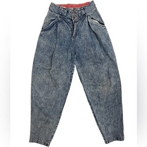 Prezzia Vintage Acid Washed High Waisted Mom Jeans